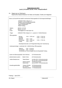 T&auml;tigkeitsbericht 2007 - DONUM VITAE Freising