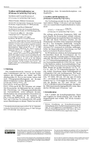 Zeitschrift für Naturforschung / B / 45 (1990)