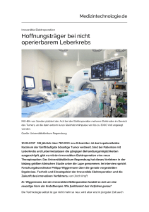 Elektroporation - Medizintechnologie.de