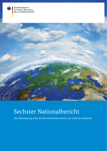 Sechster Nationalbericht - Bundesministerium für Umwelt