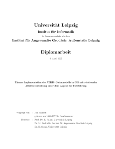 Universit at Leipzig Diplomarbeit