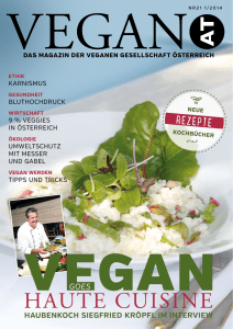 NR21 1/2014 - Vegane Gesellschaft Österreich