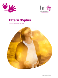Elterntipps 35plus - Bundesministerium f&uuml;r Familien und Jugend