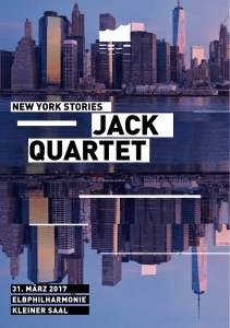 jack quartet - Elbphilharmonie Laeiszhalle Hamburg