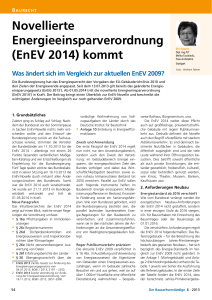 EnEV 2014 - Melita Tuschinski