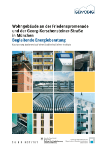 Wohngeb&auml;ude an der Friedenspromenade und der Georg