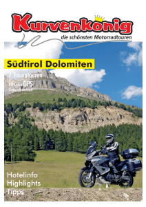 Südtirol Dolomiten die schönsten Motorradtouren