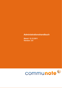 Administrationshandbuch