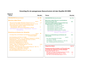 Vorschlag für ein passgenaues Geocurriculum mit dem Seydlitz 5/6