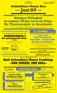 Juni 09 - Schlachthaus Theater Bern