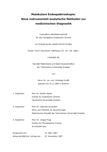 Molekulare Endospektroskopie: Neue instrumentell