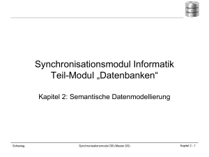 Synch.modul Datenbanken