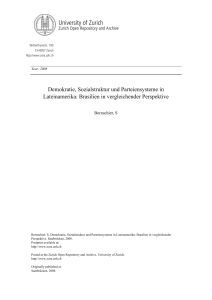 University of Zurich - Zurich Open Repository and Archive