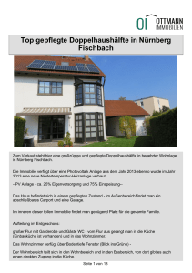 Top gepflegte Doppelhaushälfte in Nürnberg Fischbach
