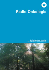 Radio-Onkologie - Krebsliga Zentralschweiz