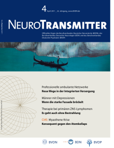 NeuroTransmitter vom April 2011