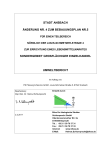 Gutachten - Stadt Ansbach