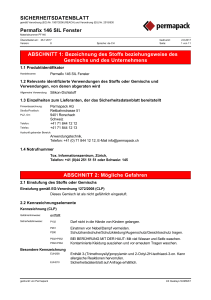 Sicherheitsdatenblatt PF146 (de-CH)