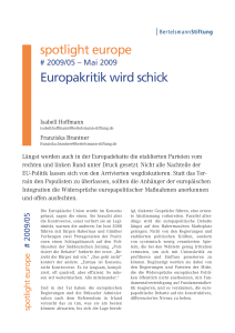spotlight europe - Archive of European Integration