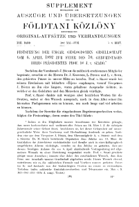 Földtani Közlemény 22. köt. 1892. 5