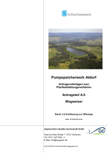 Pumpspeicherwerk Atdorf - PSW Atdorf