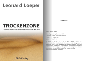 Leseproben - Leonard Loeper