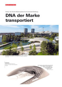 DNA der Marke transportiert - kardorff ingenieure lichtplanung