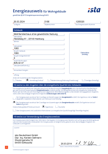 xx Energieausweis f&uuml;r Wohngeb&auml;ude x