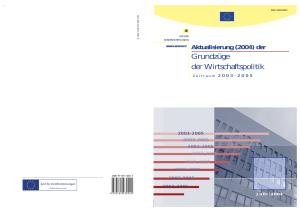 Grundzüge der Wirtschaftspolitik