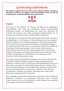 SOS Europa 130115 - soziales österreich