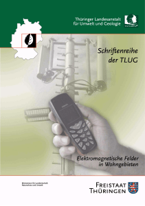 Elektromagnetische Felder in Wohngebieten