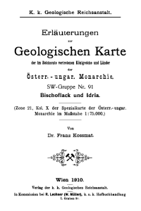 Geologischen Karte