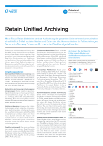 Retain Unified Archiving
