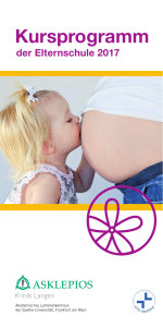 Kursprogramm - Asklepios Kliniken