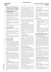 Lovastatin-ratiopharm® 20 / 40 mg Tabletten