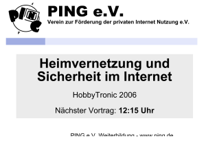 PDF(08.04.06) - beim PING eV