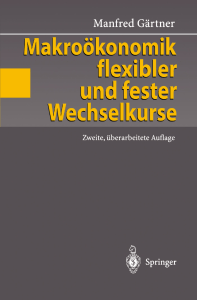 Makroökonomik flexibler und fester Wechselkurse