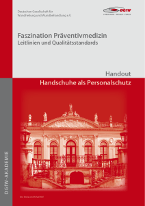 Faszination Pr&auml;ventivmedizin - Wunde