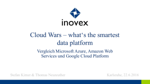Cloud Wars - inovex GmbH