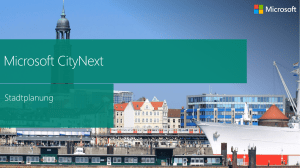 Microsoft CityNext Showcase Account Program