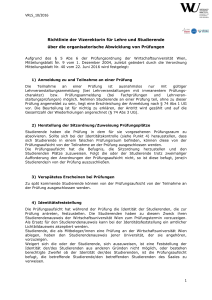 VRLS_10/2016 1 Richtlinie der Vizerektorin für Lehre und