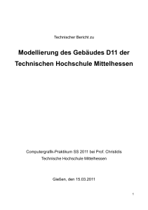 Bericht - Benutzer-Homepage-Server der TH Mittelhessen