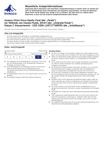 der „Fonds” - Invesco Asset Management (Schweiz) AG