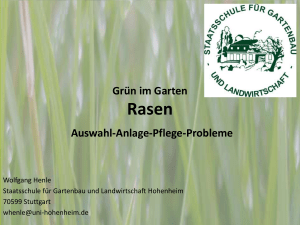 Rasen im Hausgarten OGV Ditzingen 06.03.2015 - Obst