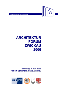 architektur forum zwickau 2006