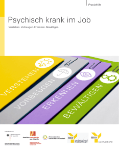 Psychisch krank im Job - BKK