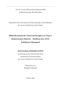 Hämodynamische Untersuchungen an Typ 2