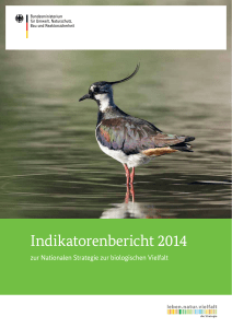 Indikatorenbericht 2014 zur Nationalen Strategie zur biologischen