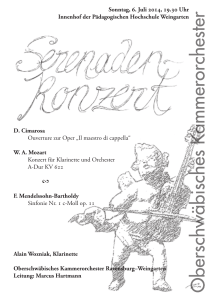Il maestro di cappella - Oberschwäbisches Kammerorchester