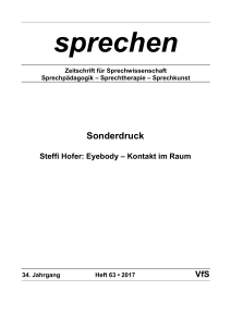 Sonderdruck - bei Steffi Hofer